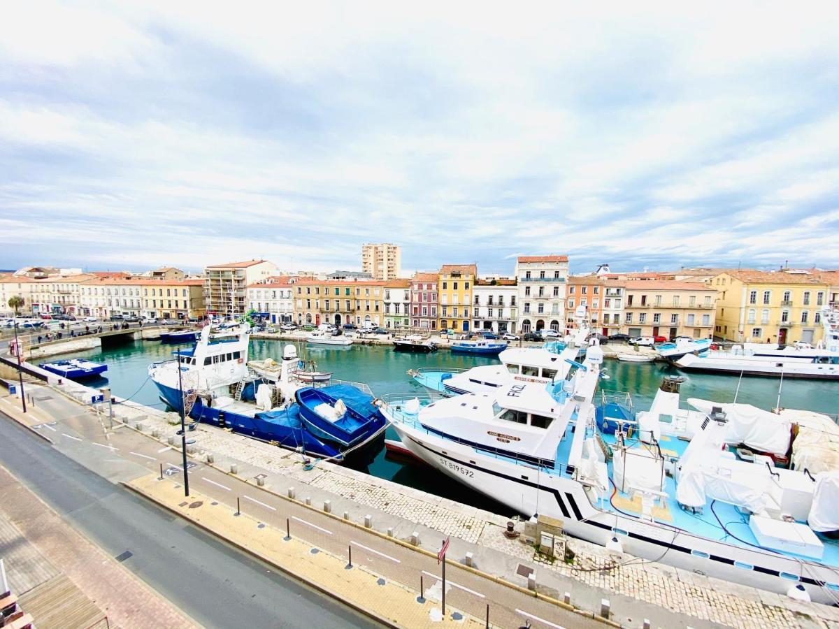 MAGNIFIQUE APPART 102 m2 ART/DÉCO AU BORD DE L'EAU Sète Exterior foto